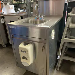 Stainless Steel Portable Hand Sink - Master