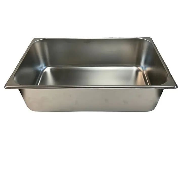 Stainless Steel Full Sized Food Pan 4” - Master
