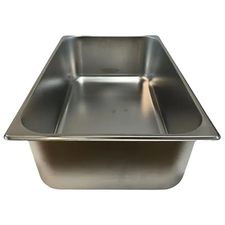 Stainless Steel Full Sized Food Pan 4” - Master