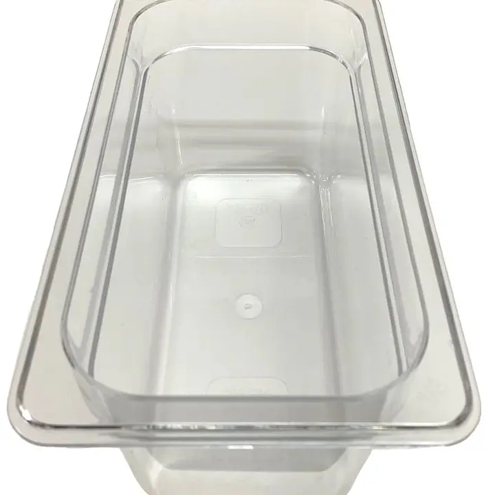 NSF Approved Food Pan 1/3 6” Clear - Master
