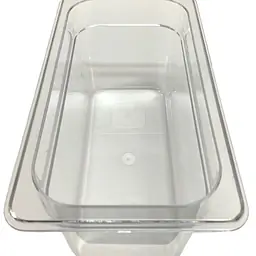 NSF Approved Food Pan 1/3 6” Clear - Master