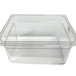 NSF Approved Food Pan 1/2 6” Clear - Master