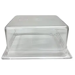 NSF Approved Food Pan 1/2 6” Clear - Master
