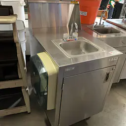 Stainless Steel Portable Hand Sink - Master