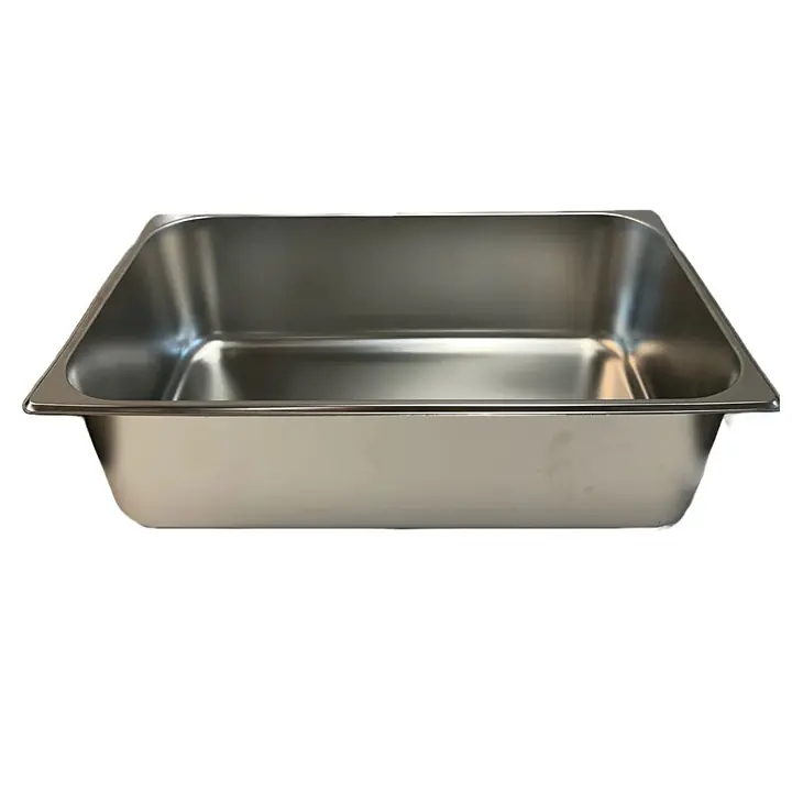 Stainless Steel Full Sized Food Pan 6” - Master
