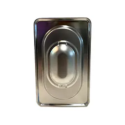 Stainless Steel 1/9 Food Pan Lid - Master
