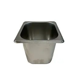 Stainless Steel 1/6 Food Pan 6” - Master