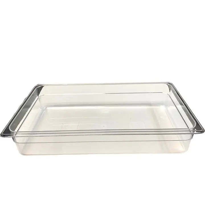 NSF Approved Food pan Full Sized 4” clear - Master