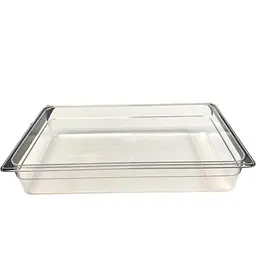 NSF Approved Food pan Full Sized 4” clear - Master