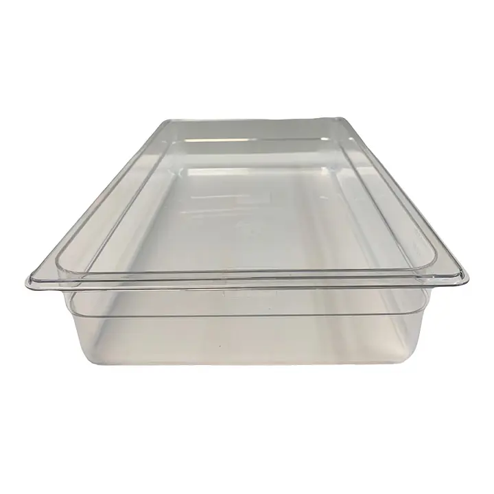 NSF Approved Food pan Full Sized 4” clear - Master