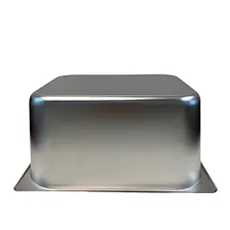 Stainless Steel 1/2 Sized Food Insert Pan 4” - Master