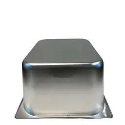 Stainless Steel 1/2 Sized Food Insert Pan 4” - Master