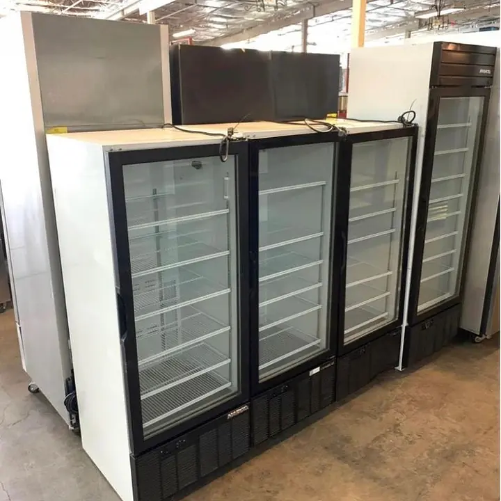 Mid Sized Glass Door Refrigerator HABCO - Master