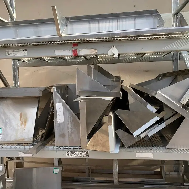 Stainless Steel Wall Mount Shelving - Master
