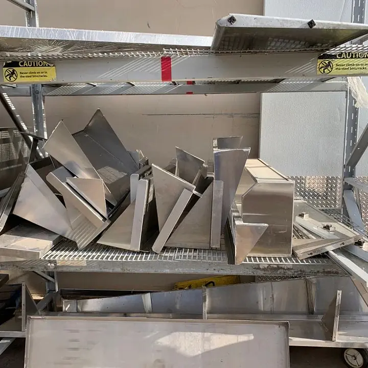 Stainless Steel Wall Mount Shelving - Master
